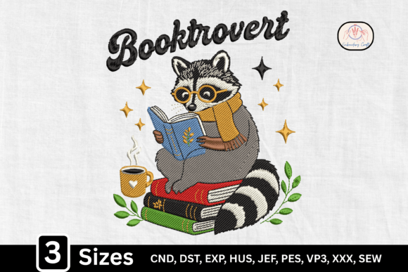Book Lover Raccoon