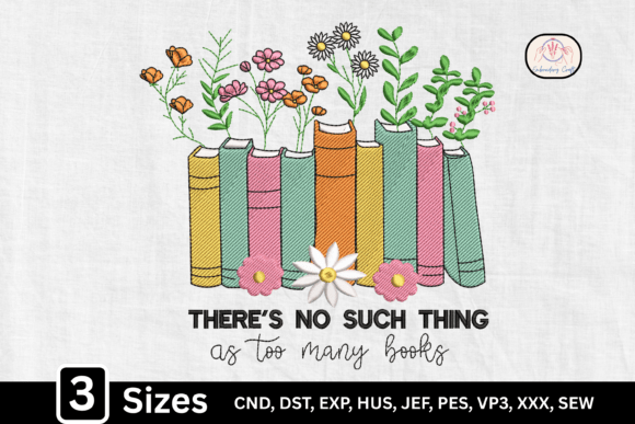 Floral Bookshelf