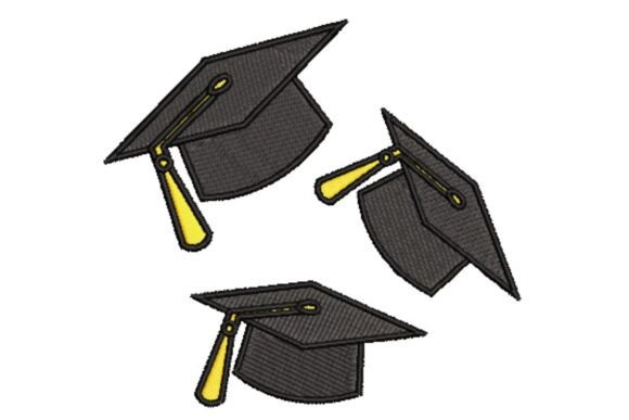 Graduation Caps Toss